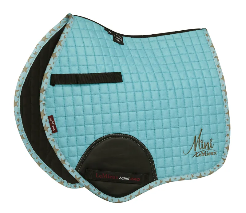 Mini LeMieux Jumping Saddle Pad in Azure